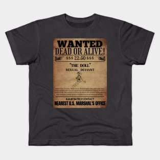 WANTED: THE DOLL Kids T-Shirt